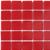 Molten Red glass tile