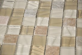 Rogue series glass mosaic tile